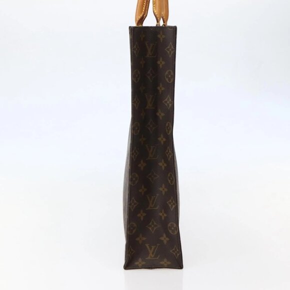 LOUIS VUITTON Monogram Sac Plat Hand Bag M51140 LV Auth 143141 - Picture 4 of 16